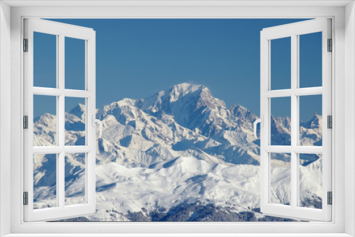 Fototapeta Naklejka Na Ścianę Okno 3D - alps Meribel Les Menuirs