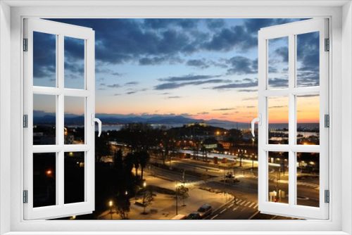 Fototapeta Naklejka Na Ścianę Okno 3D - Frühmorgens in Antibes