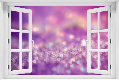 Fototapeta Naklejka Na Ścianę Okno 3D - Glitter