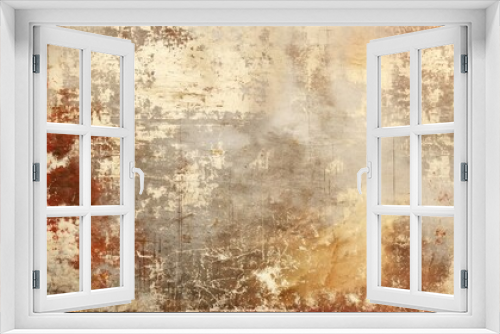 A distressed grunge background with faded and rust.