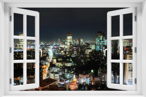 Fototapeta Naklejka Na Ścianę Okno 3D - Tokyo
