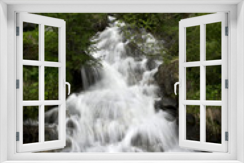 Fototapeta Naklejka Na Ścianę Okno 3D - little waterfall