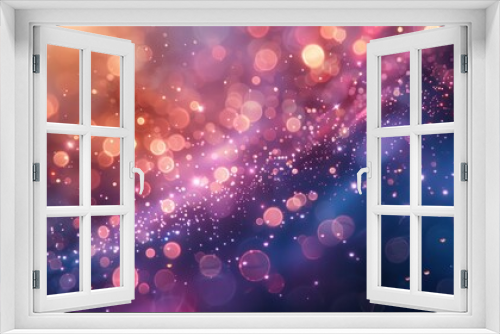Dynamic Abstract Bokeh Art Background