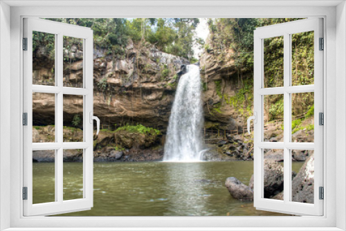 Fototapeta Naklejka Na Ścianę Okno 3D - Cascada Blanca waterfall near Matagalpa, Nicaragua
