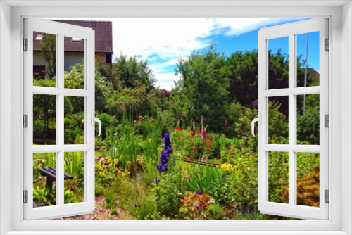 Fototapeta Naklejka Na Ścianę Okno 3D - Gartenidylle