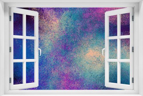 Fototapeta Naklejka Na Ścianę Okno 3D - Abstract grainy gradient background noise texture effect summer poster design