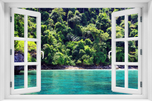 Fototapeta Naklejka Na Ścianę Okno 3D -  island Thsiland