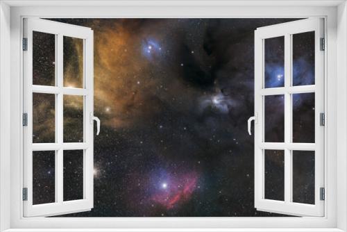 Fototapeta Naklejka Na Ścianę Okno 3D - Antares and Rho Ophiuchi cloud complex 