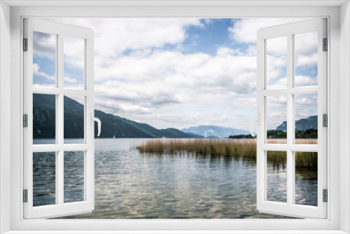 Fototapeta Naklejka Na Ścianę Okno 3D - Le Lac du Bourget à Aix-les-Bains