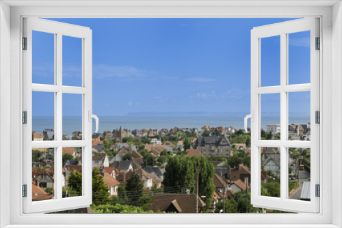 Fototapeta Naklejka Na Ścianę Okno 3D - ville de normandie