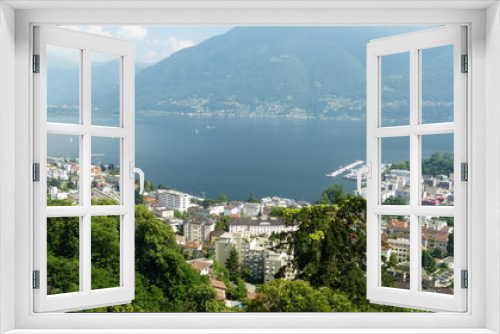 Fototapeta Naklejka Na Ścianę Okno 3D - Verbania am Lago Maggiore