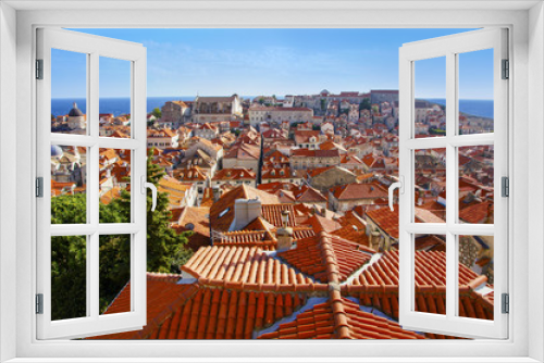 Fototapeta Naklejka Na Ścianę Okno 3D - Croatia Dubrovnik stare miasto