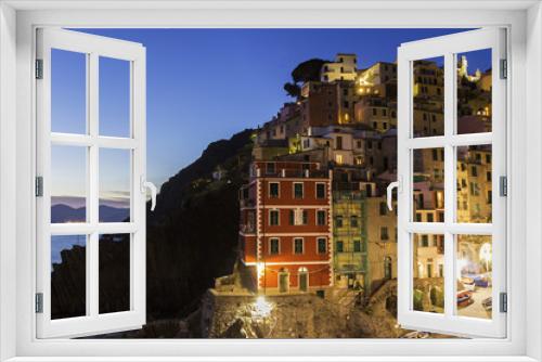 Fototapeta Naklejka Na Ścianę Okno 3D - Riomaggiore in Cinque Terre in Italy