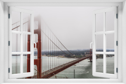 Fototapeta Naklejka Na Ścianę Okno 3D - Golden Gate I