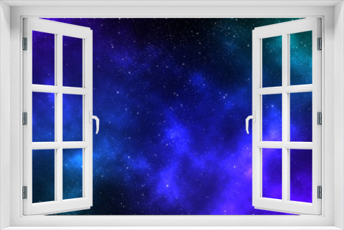 Fototapeta Naklejka Na Ścianę Okno 3D - galaxy space nebula background