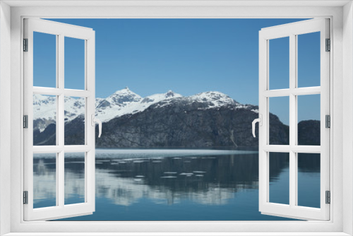 Fototapeta Naklejka Na Ścianę Okno 3D - Glacier Bay Reflections