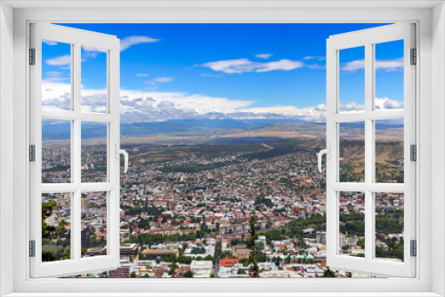 Fototapeta Naklejka Na Ścianę Okno 3D - Panoramic view of Tbilisi, The Republic of Georgia