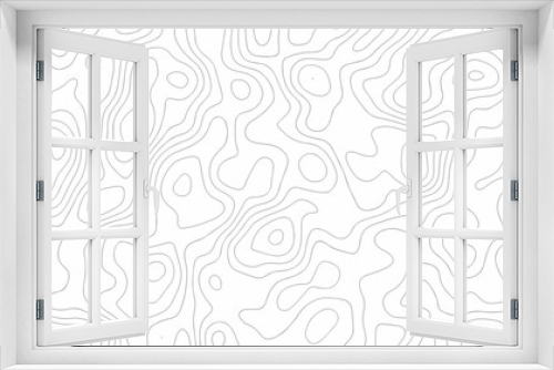 Vector black and white diagram Topographic contour map lines. Seamless pattern with lines Topography map. Geographic mountain relief diagram line wave grid landscape stripe carve pattern background.