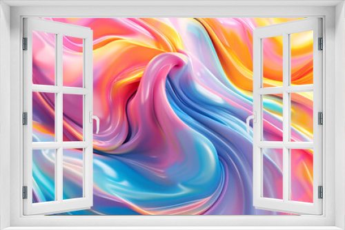 abstract background with smooth wavy lines in blue and pink colors ,Textured background with smooth gradient gradient