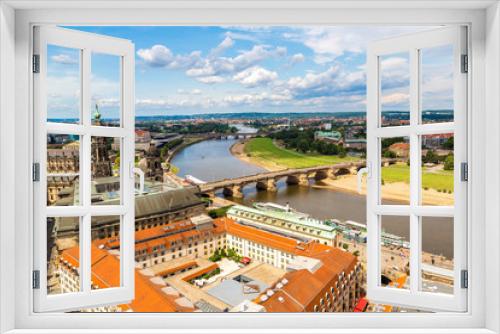 Fototapeta Naklejka Na Ścianę Okno 3D - Panoramic view of Dresden