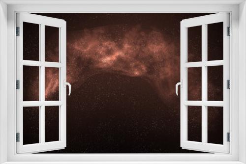 Fototapeta Naklejka Na Ścianę Okno 3D - Realistic galaxy background