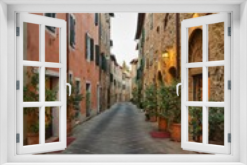 Fototapeta Naklejka Na Ścianę Okno 3D - Picturesque nook of Tuscany