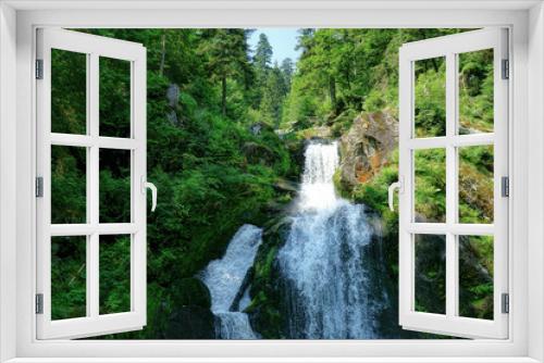 Fototapeta Naklejka Na Ścianę Okno 3D - Der Wasserfall in Triberg im Schwarzwald - 5