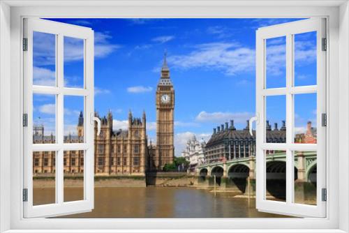 Fototapeta Naklejka Na Ścianę Okno 3D - Big Ben landmark in London UK