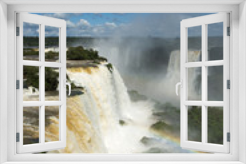 Fototapeta Naklejka Na Ścianę Okno 3D - イグアスの滝