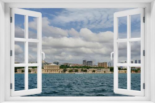Fototapeta Naklejka Na Ścianę Okno 3D - Dolmabahce Palace Panoroma