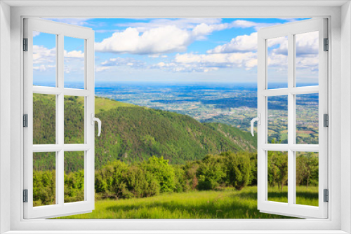 Fototapeta Naklejka Na Ścianę Okno 3D - Mountain panorama