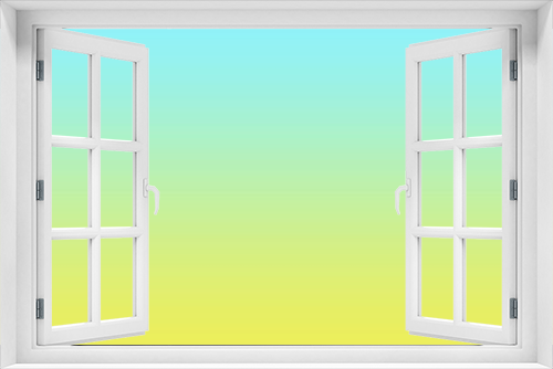 Linear gradient background. Soft gradient between turquoise and yellow.