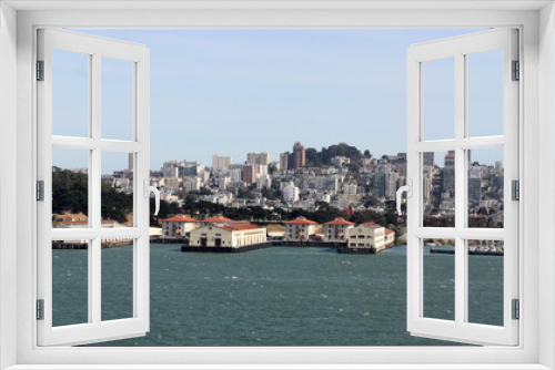 Fototapeta Naklejka Na Ścianę Okno 3D - San Francisco Harbor
