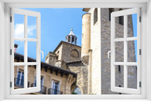 Fototapeta Naklejka Na Ścianę Okno 3D - Church of San Saturnino, Pamplona (Spain) 