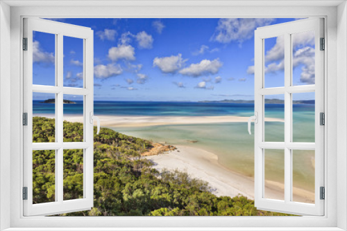 Fototapeta Naklejka Na Ścianę Okno 3D - QE Whitsundays Beach Top