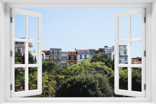 Fototapeta Naklejka Na Ścianę Okno 3D - Historic architecture of Monaco on a sunny day