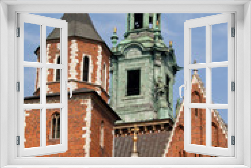 Fototapeta Naklejka Na Ścianę Okno 3D - Wawel Royal Cathedral in Krakow