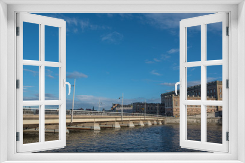 Fototapeta Naklejka Na Ścianę Okno 3D - Royal Palace Stockholm