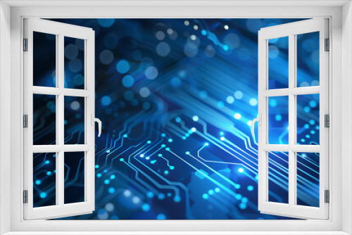 abstract technology banner