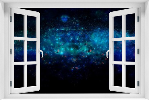 Fototapeta Naklejka Na Ścianę Okno 3D - galaxy in outer space