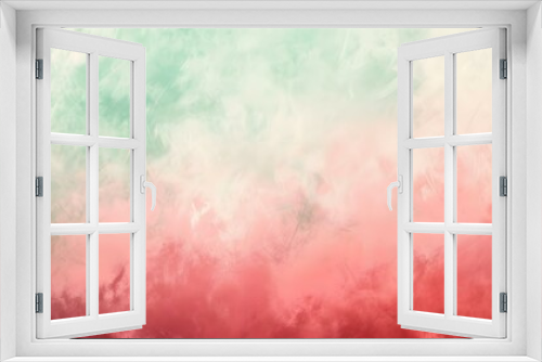 Gradient mint to blush abstract shades backdrop