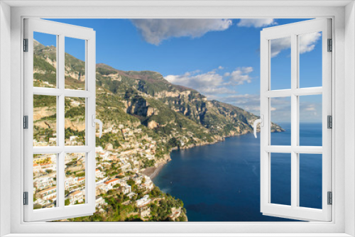 Fototapeta Naklejka Na Ścianę Okno 3D - landscape of Positano