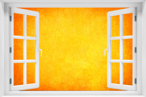 Yellow orange linen texture background
