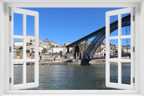 Fototapeta Naklejka Na Ścianę Okno 3D - Vistas de Oporto. Portugal