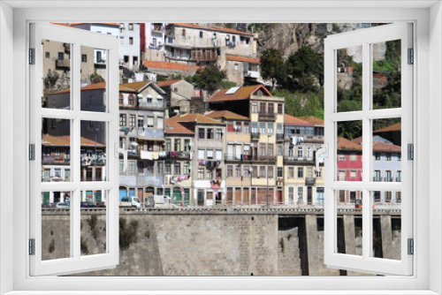 Fototapeta Naklejka Na Ścianę Okno 3D - Vistas de Oporto. Portugal