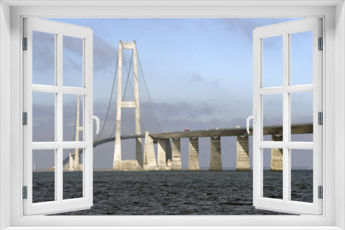 Fototapeta Naklejka Na Ścianę Okno 3D - Great Belt Bridge