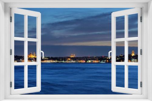 Fototapeta Naklejka Na Ścianę Okno 3D - An Istanbul Evening
