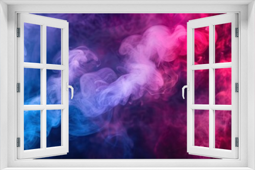 Abstract Smoke Art in Vibrant Colors