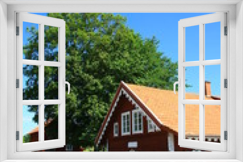 Fototapeta Naklejka Na Ścianę Okno 3D - schwedische impressionen