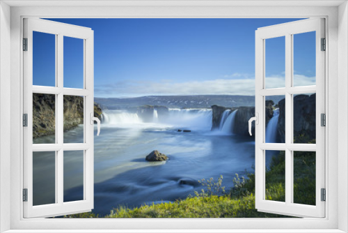 Fototapeta Naklejka Na Ścianę Okno 3D - Godafoss Waterfall